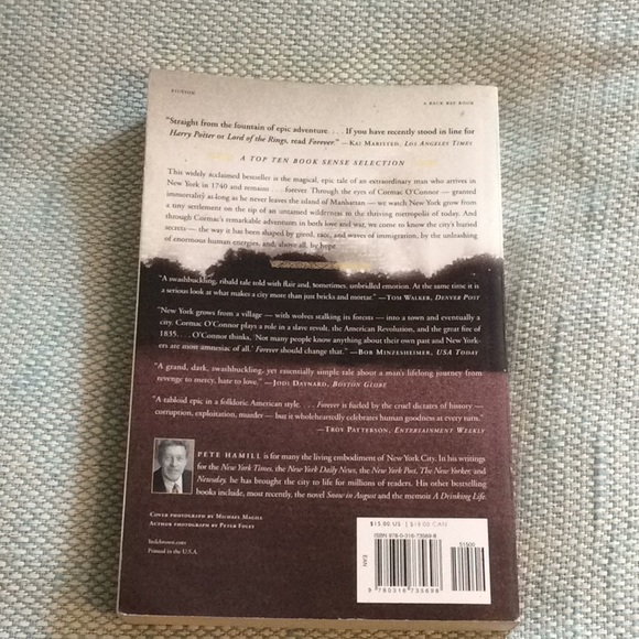 Forever by Pete Hamill - Picture 2 of 3